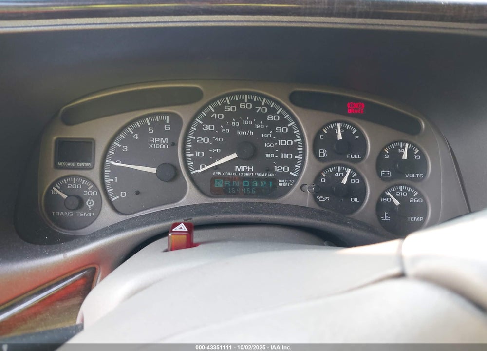 2001 GMC DENALI XL K1500 VIN: 1GKFK66U41J177913