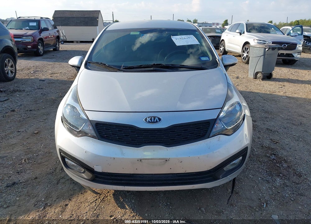 2013 KIA RIO EX VIN: KNADN4A30D6134669