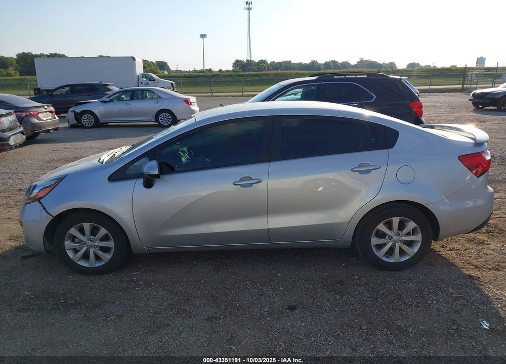 2013 KIA RIO EX VIN: KNADN4A30D6134669
