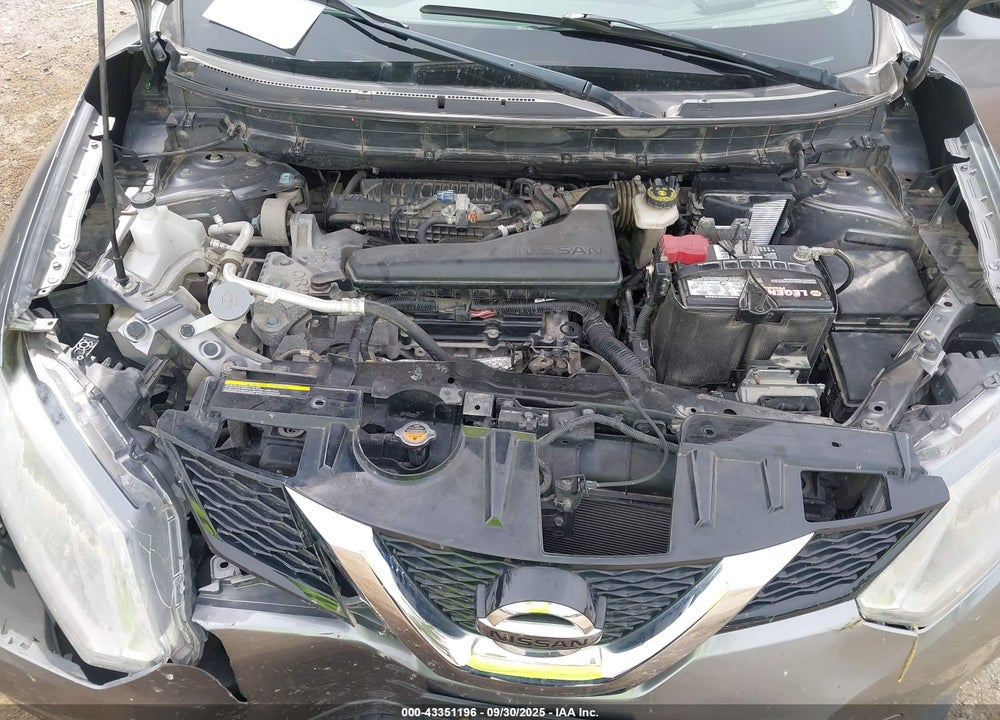 2016 NISSAN ROGUE VIN: KNMAT2MV5GP638730