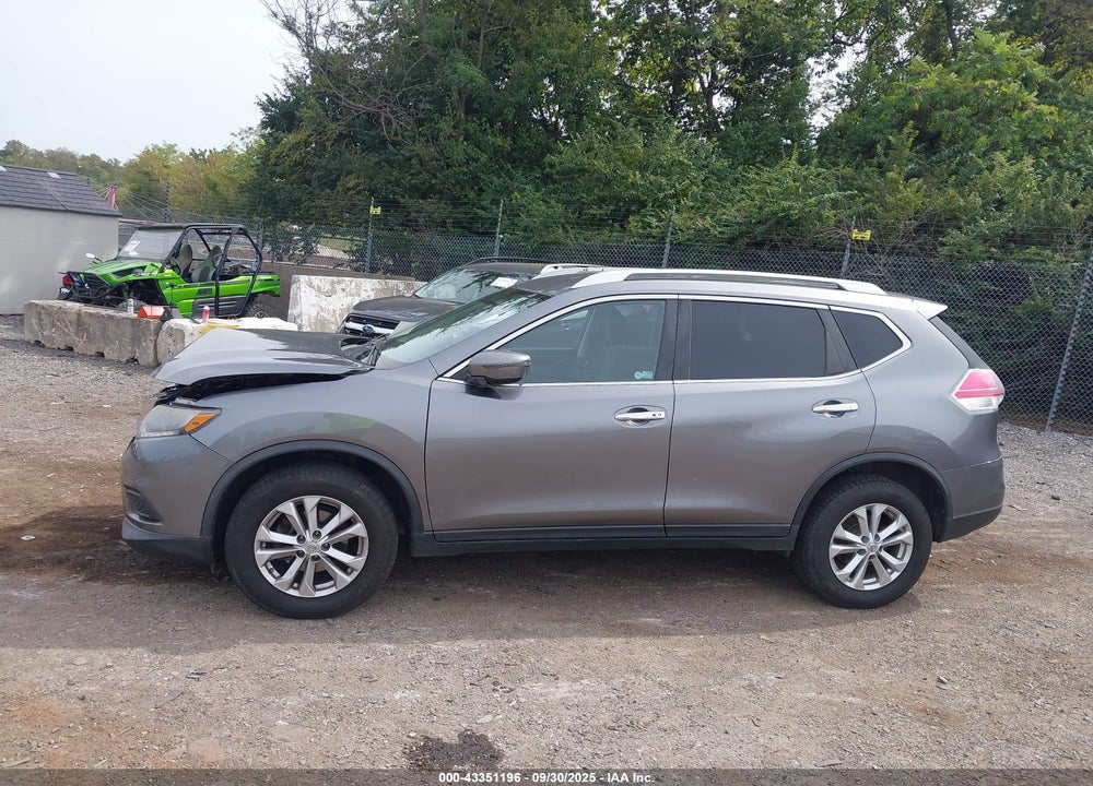2016 NISSAN ROGUE VIN: KNMAT2MV5GP638730