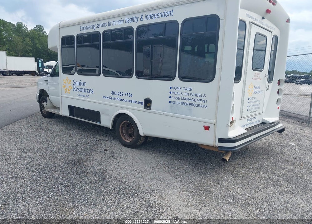 2015 FORD E-350 CUTAWAY VIN: 1FDEE3FL1FDA23889
