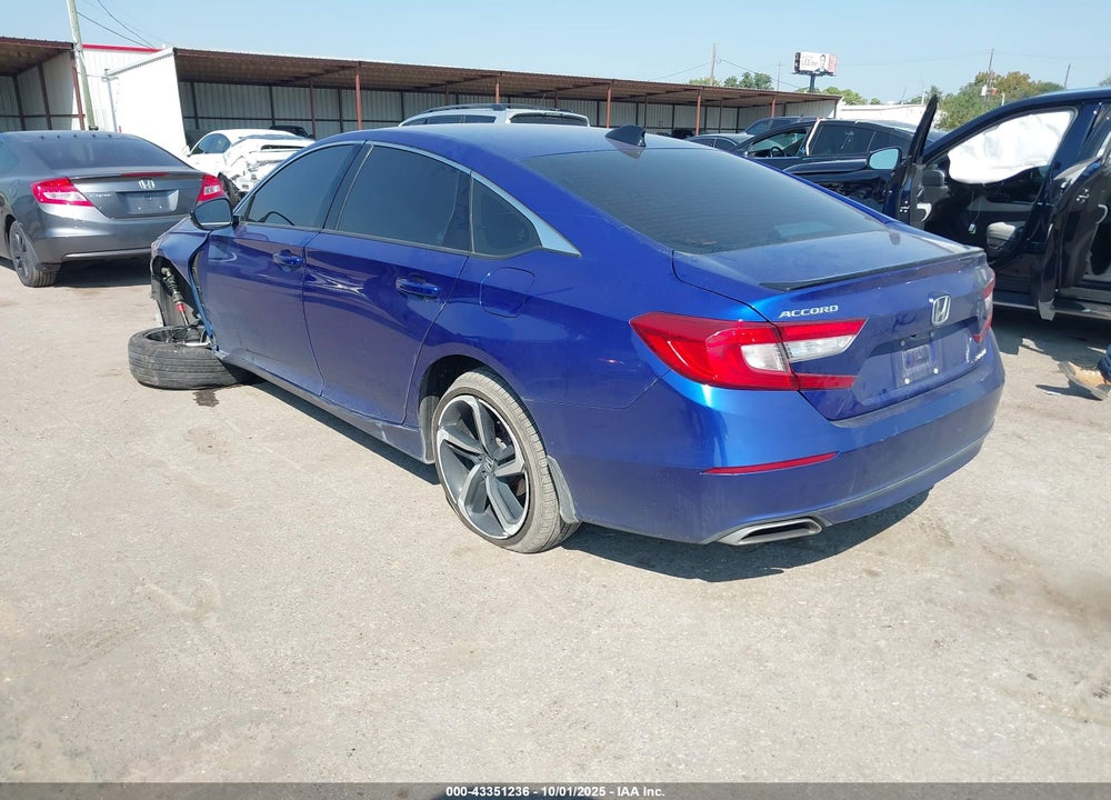 2021 HONDA ACCORD SPORT VIN: 1HGCV1F36MA049727