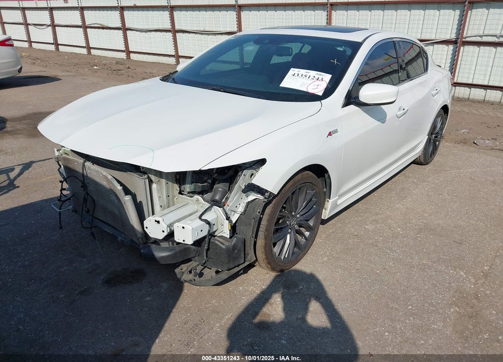 2019 ACURA ILX PREMIUM A-SPEC PACKAGES/TECHNOLOGY A-SPEC PACKAGES VIN: 19UDE2F85KA012686