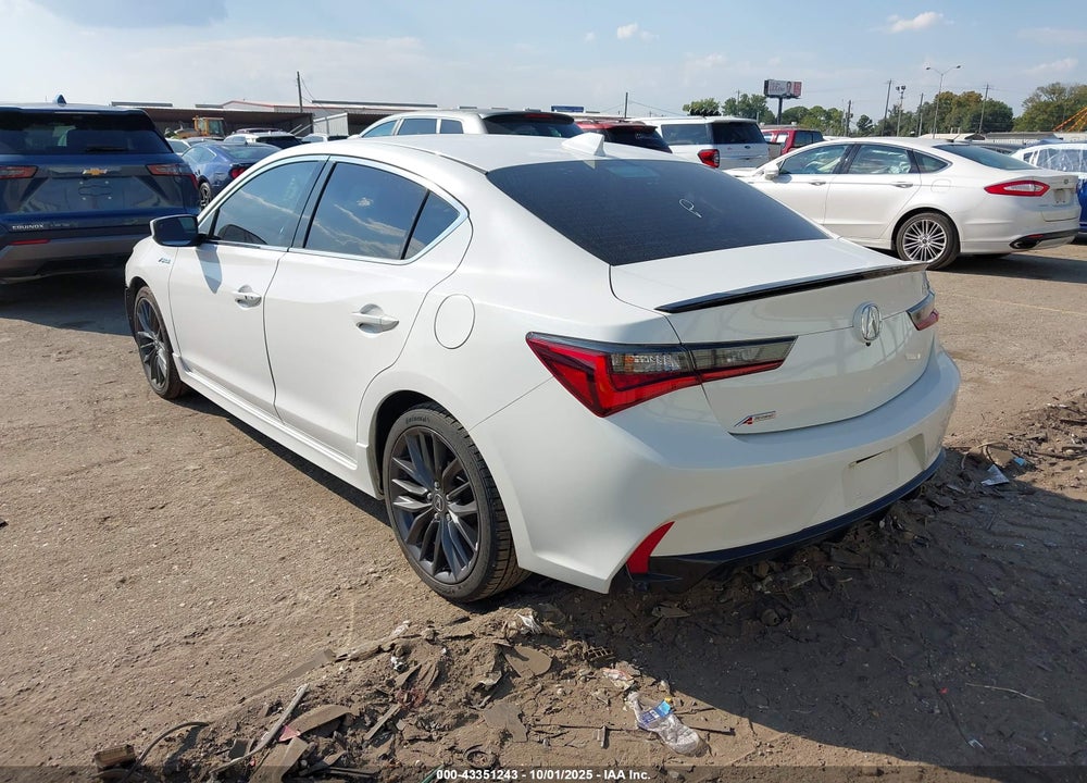 2019 ACURA ILX PREMIUM A-SPEC PACKAGES/TECHNOLOGY A-SPEC PACKAGES VIN: 19UDE2F85KA012686