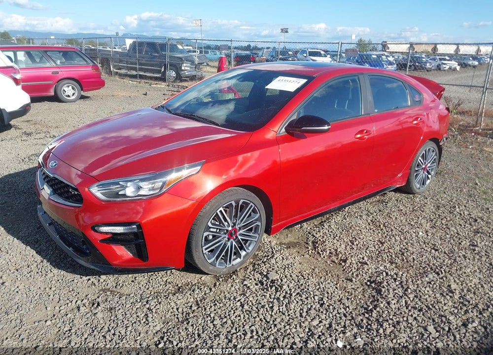 2020 KIA FORTE GT VIN: 3KPF44AC4LE218002