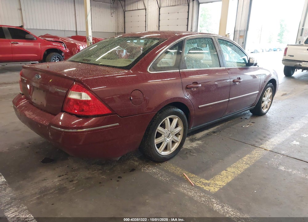 2006 FORD FIVE HUNDRED LIMITED VIN: 1FAFP28146G112210