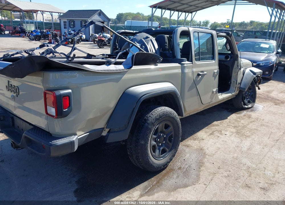 2020 JEEP GLADIATOR SPORT 4X4 VIN: 1C6HJTAG7LL202180