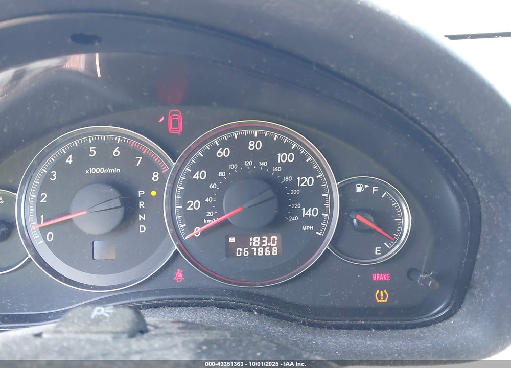 2009 SUBARU OUTBACK VIN: 4S4BP66C697339631