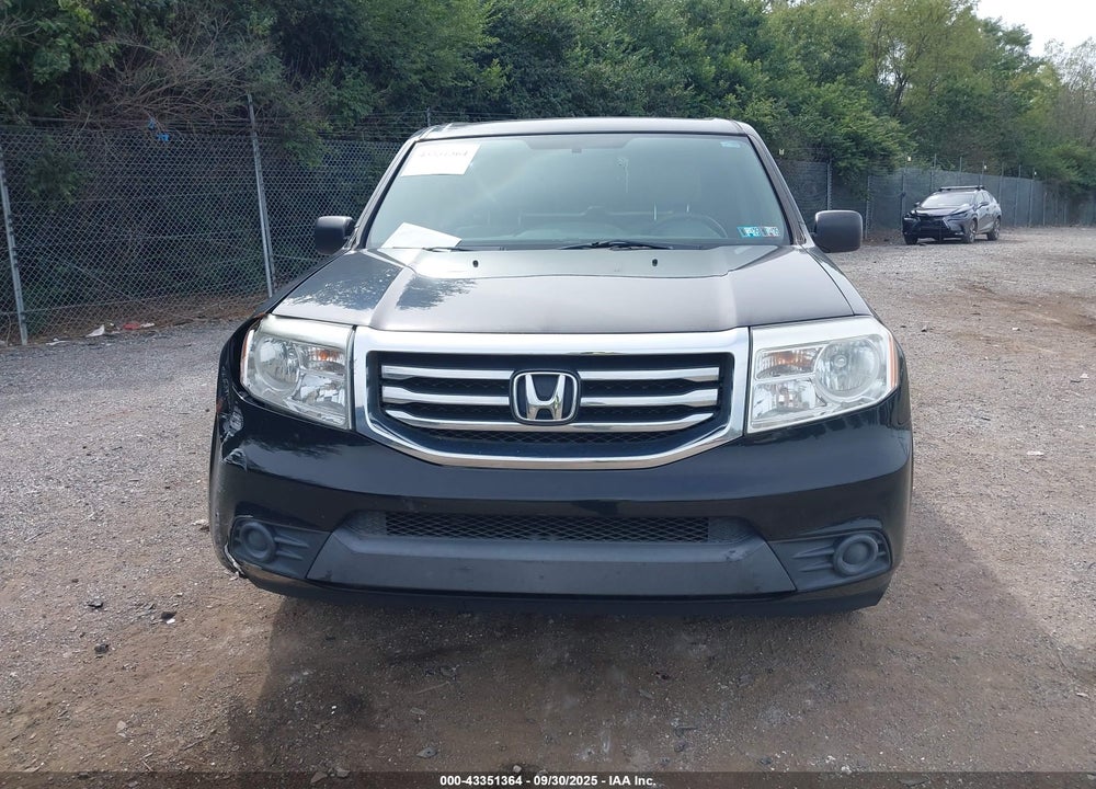 2013 HONDA PILOT VIN: 5FNYF4H24DB064371