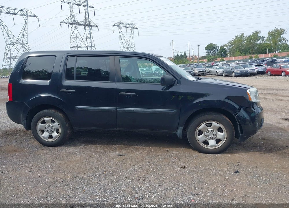 2013 HONDA PILOT VIN: 5FNYF4H24DB064371