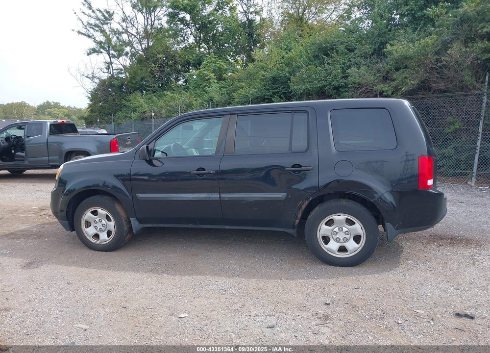 2013 HONDA PILOT VIN: 5FNYF4H24DB064371