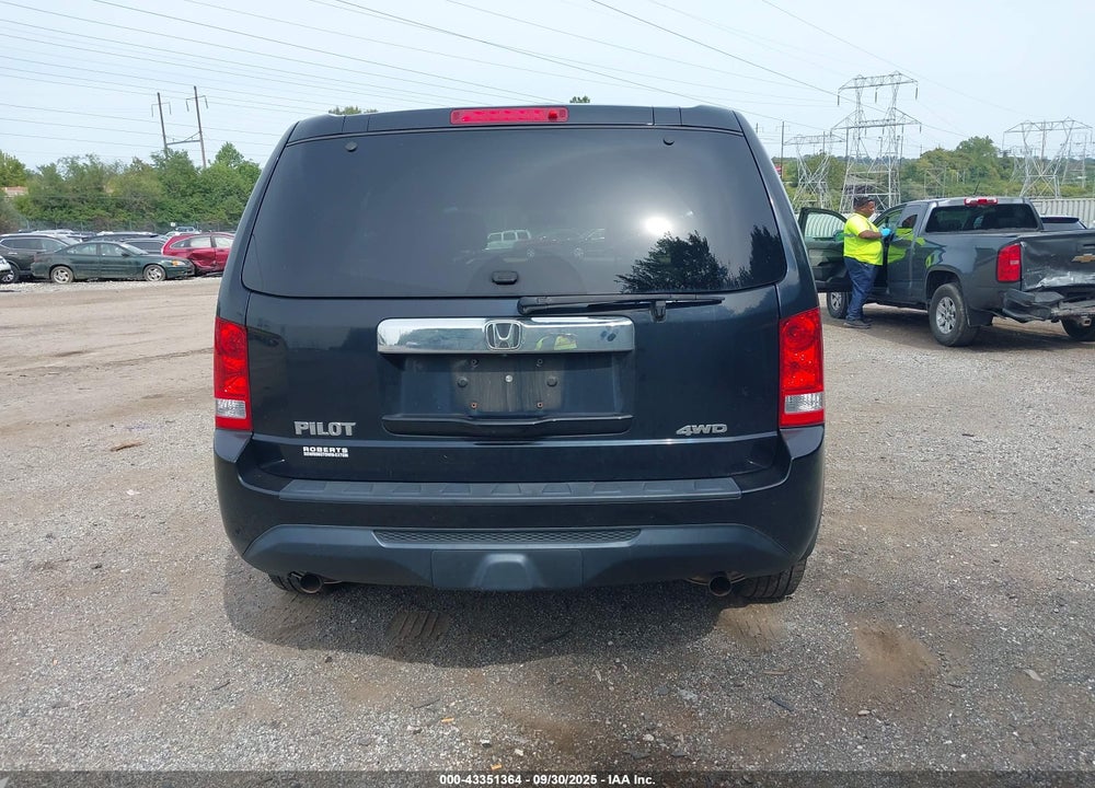2013 HONDA PILOT VIN: 5FNYF4H24DB064371