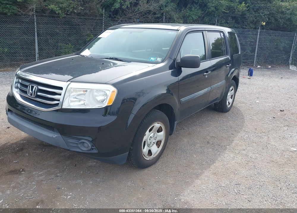2013 HONDA PILOT VIN: 5FNYF4H24DB064371
