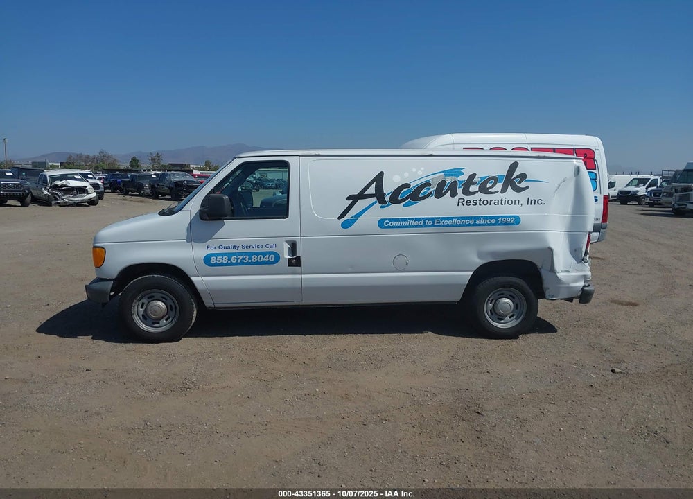 2005 FORD E-150 COMMERCIAL/RECREATIONAL VIN: 1FTRE14W55HA89988