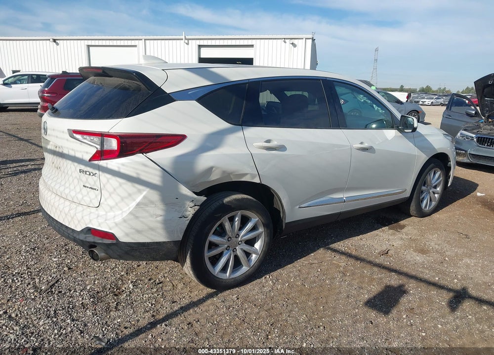2019 ACURA RDX STANDARD VIN: 5J8TC2H35KL043637