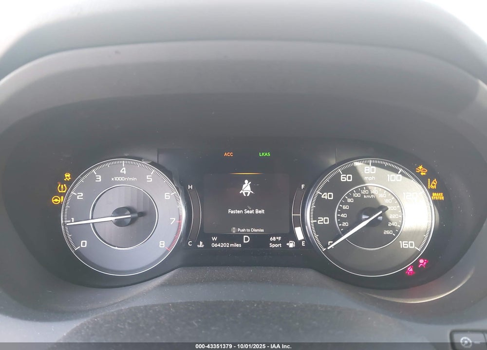 2019 ACURA RDX STANDARD VIN: 5J8TC2H35KL043637