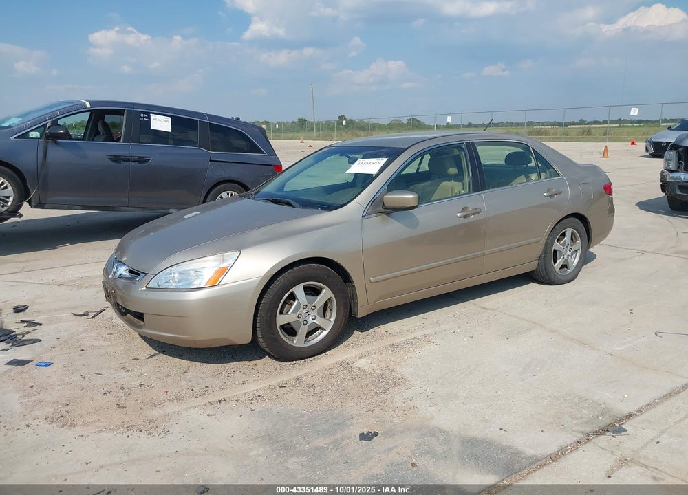 2005 HONDA ACCORD HYBRID IMA VIN: JHMCN36475C010099
