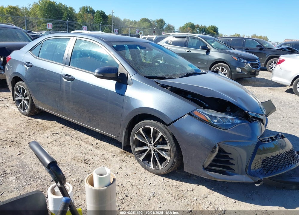2018 TOYOTA COROLLA XSE VIN: 2T1BURHE5JC986585