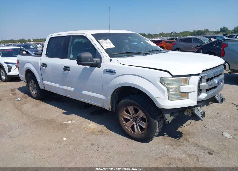 2016 FORD F-150 XLT VIN: 1FTEW1C82GKE56902