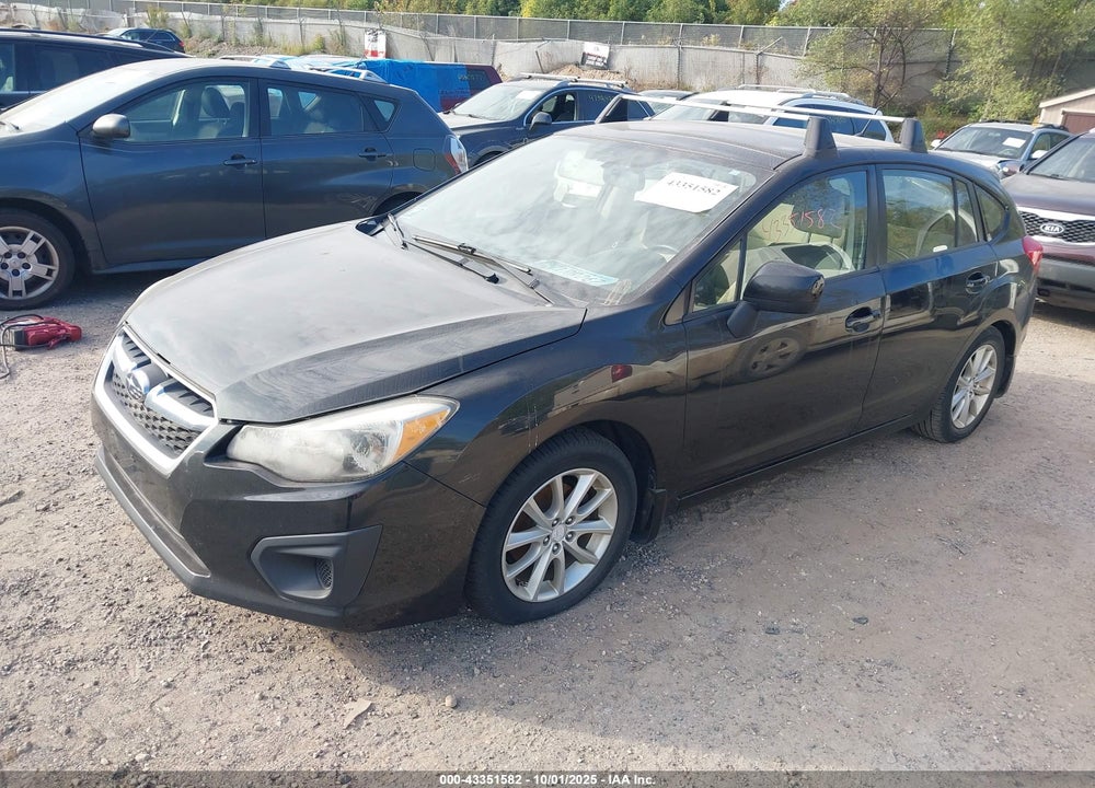 2013 SUBARU IMPREZA VIN: JF1GPAC60D2891553