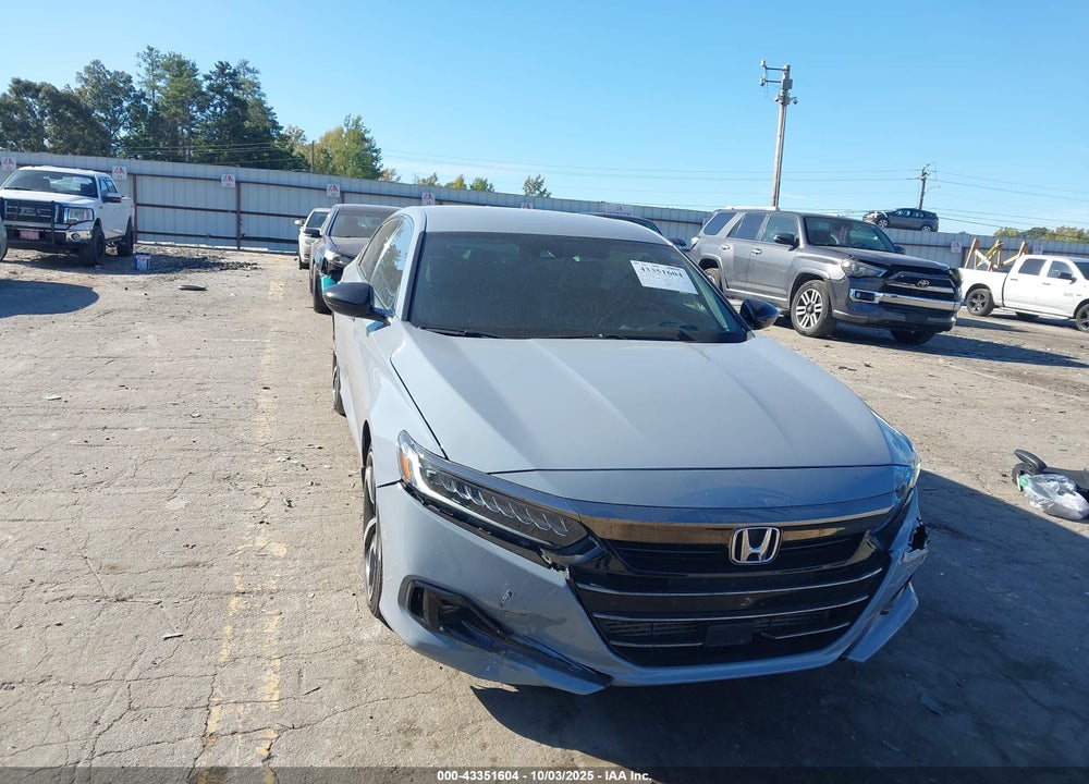 2022 HONDA ACCORD SPORT VIN: 1HGCV1F38NA084383
