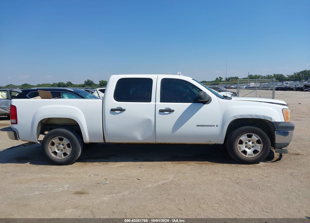 2007 GMC SIERRA 1500 VIN: 3GTEC13CX7G502478