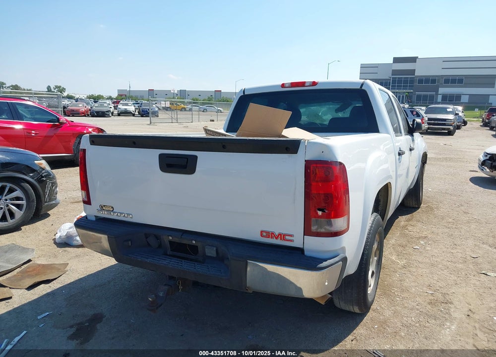 2007 GMC SIERRA 1500 VIN: 3GTEC13CX7G502478
