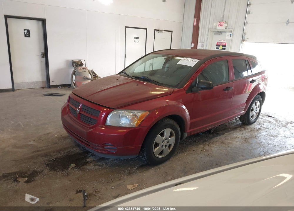 2008 DODGE CALIBER SE VIN: 1B3HB28B88D502288