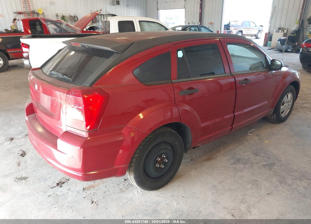2008 DODGE CALIBER SE VIN: 1B3HB28B88D502288
