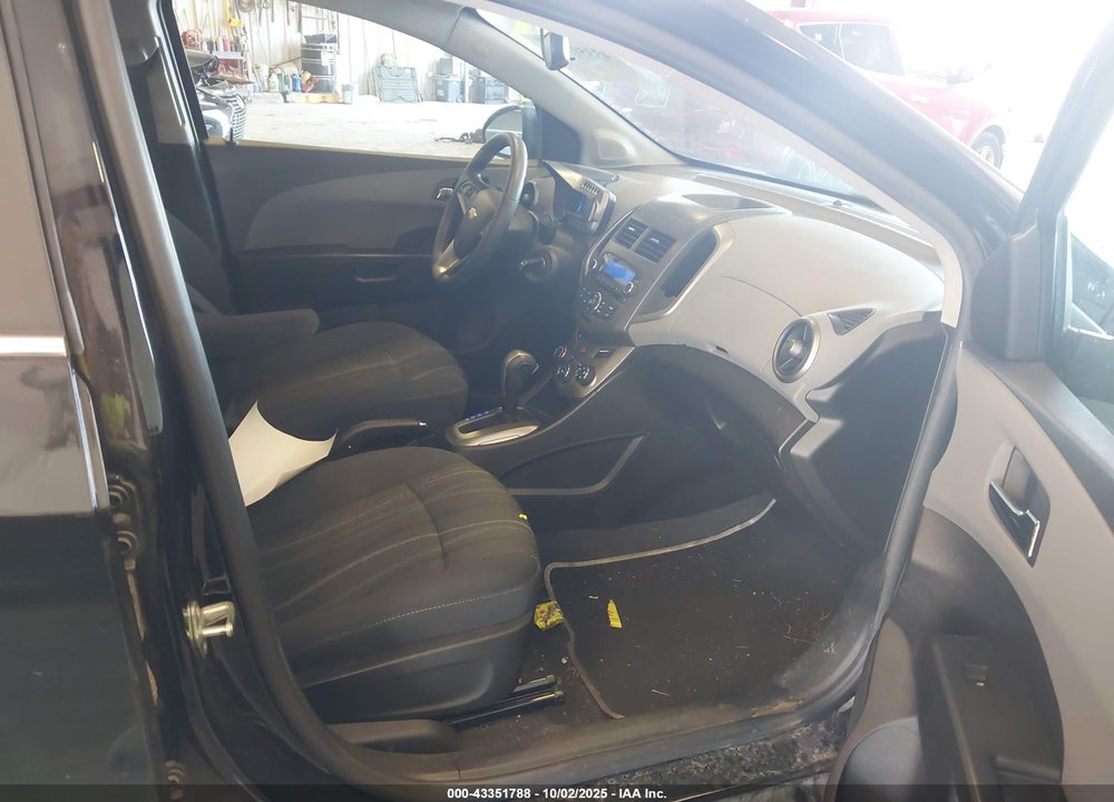 2012 CHEVROLET SONIC VIN: 1G1JC5SB9C4217933