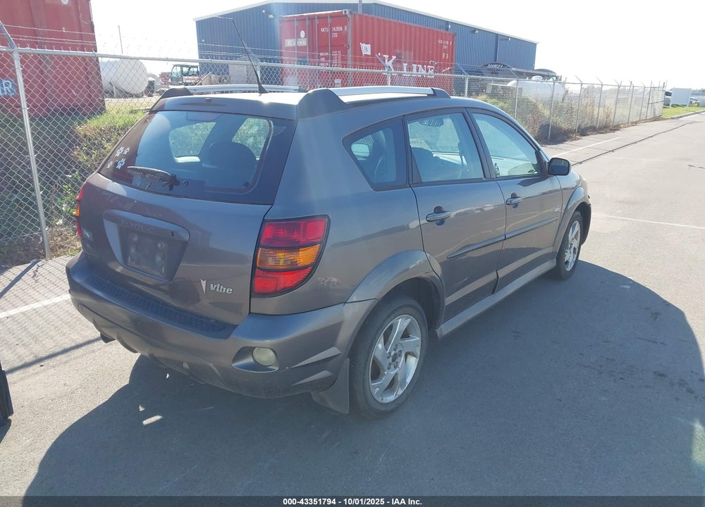 2006 PONTIAC VIBE VIN: 5Y2SM65896Z449521