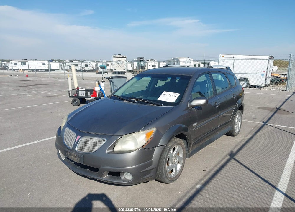 2006 PONTIAC VIBE VIN: 5Y2SM65896Z449521