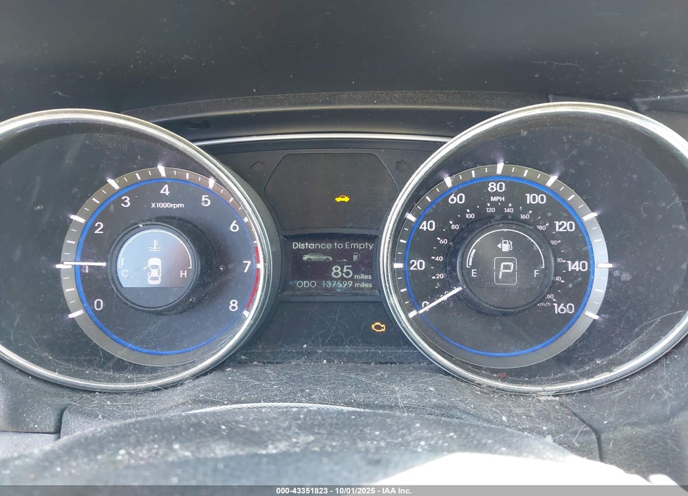 2014 HYUNDAI SONATA VIN: 5NPEB4AC8EH931131