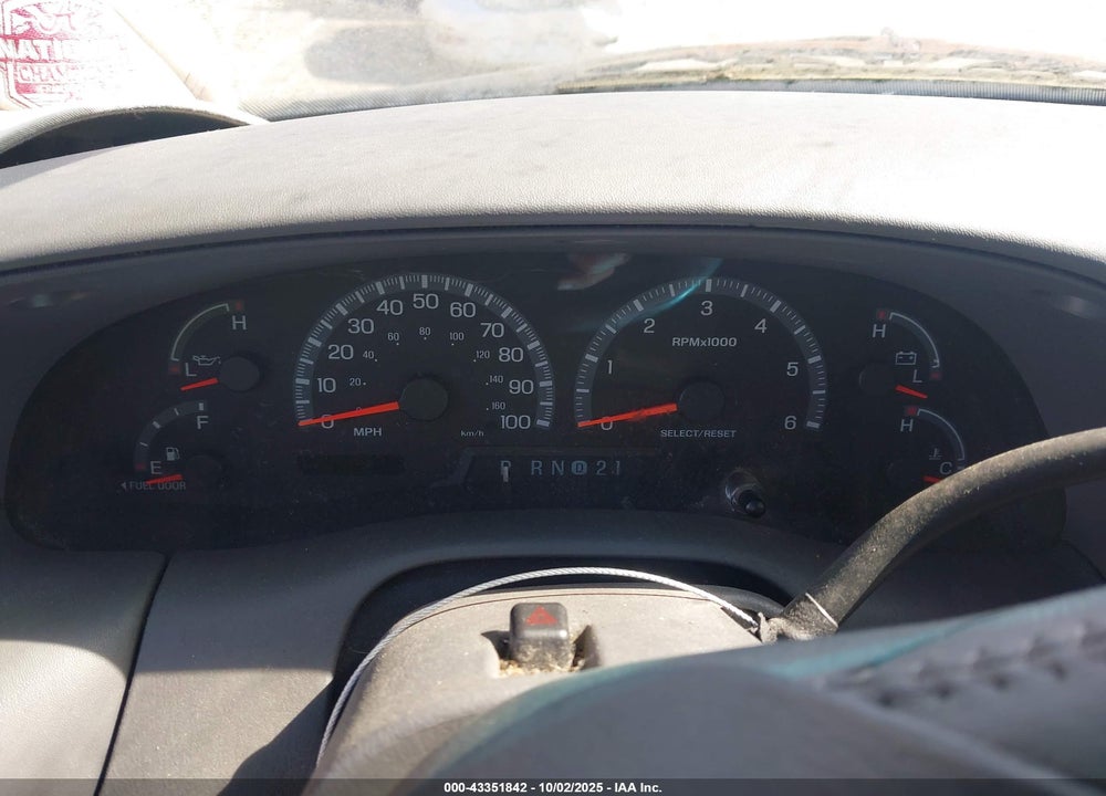 2002 FORD F150 VIN: 1FTRX18L72NA95797