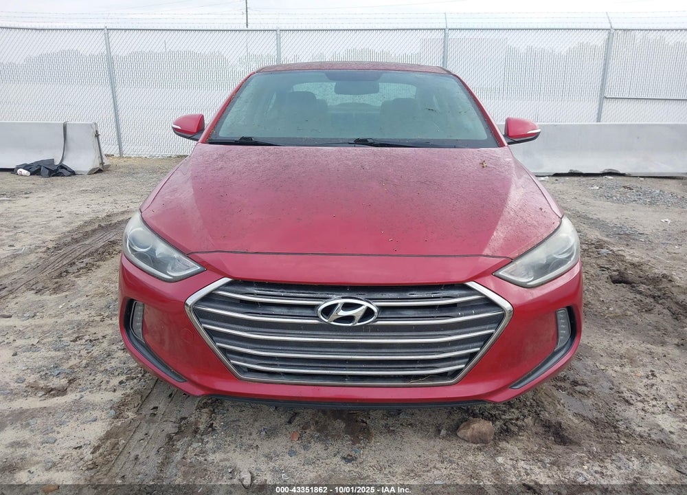 2017 HYUNDAI ELANTRA VIN: KMHD84LF4HU358834