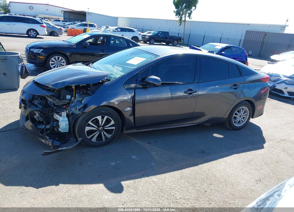 2018 TOYOTA PRIUS PRIME VIN: JTDKARFP1J3078284