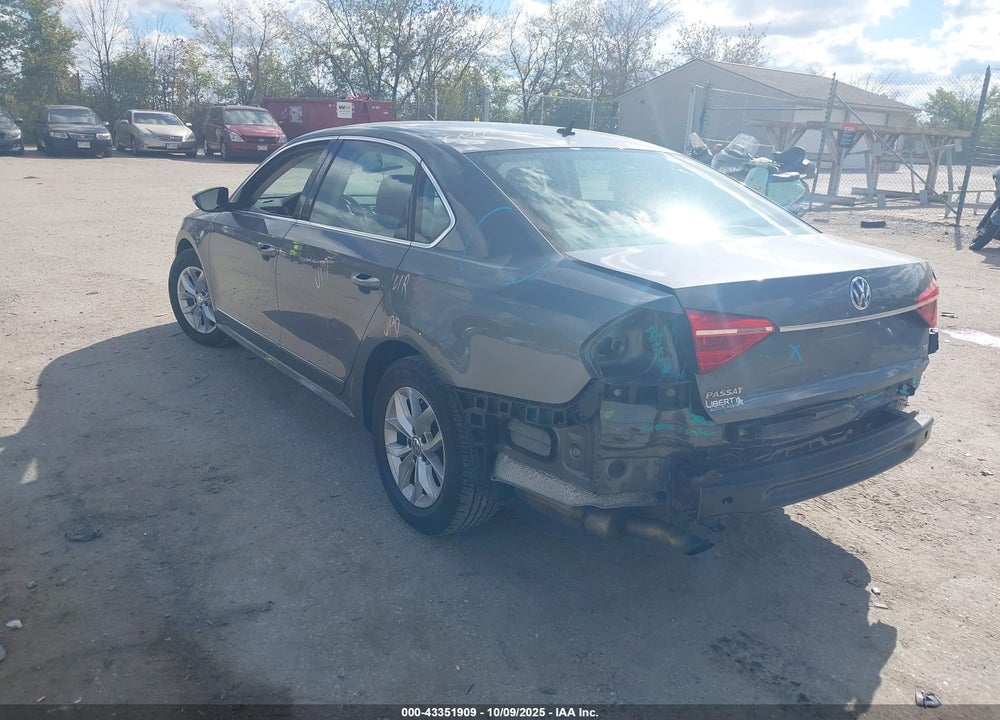 2016 VOLKSWAGEN PASSAT 1.8T S VIN: 1VWAT7A38GC057985