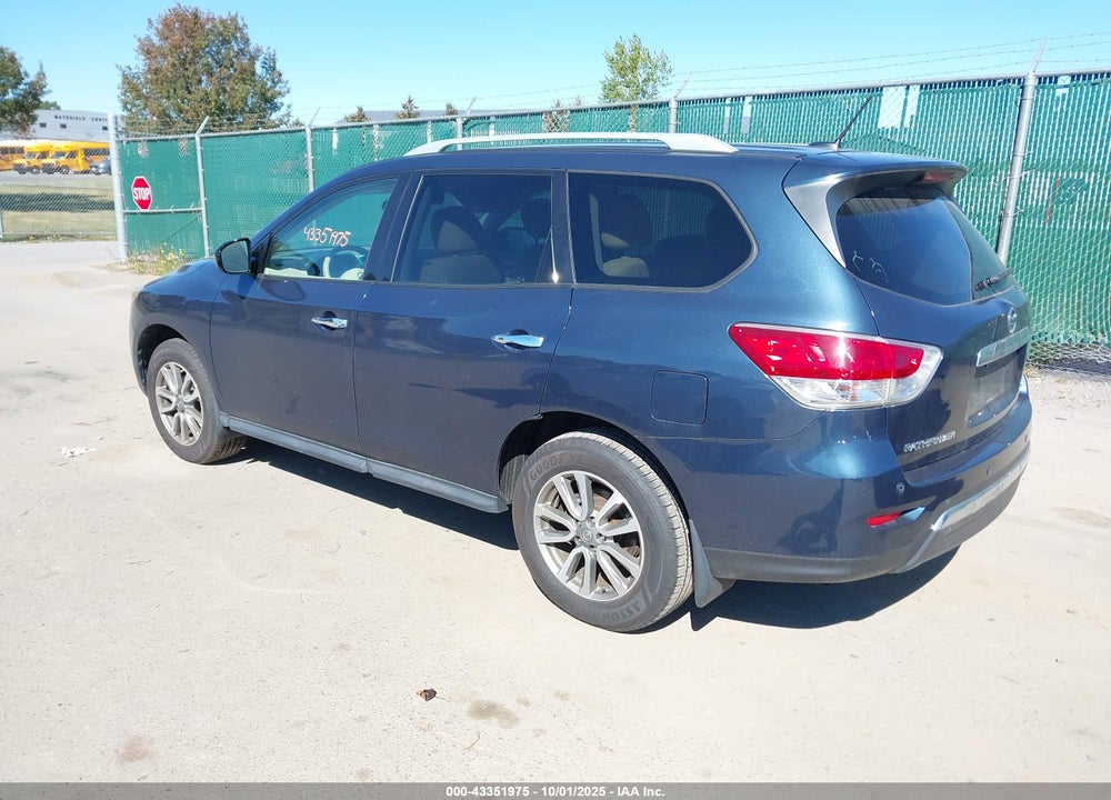 2013 NISSAN PATHFINDER VIN: 5N1AR2MN7DC631033