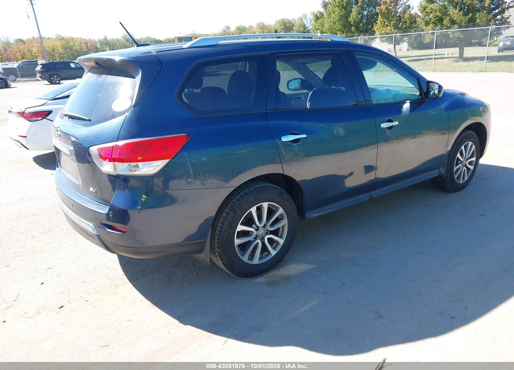 2013 NISSAN PATHFINDER VIN: 5N1AR2MN7DC631033