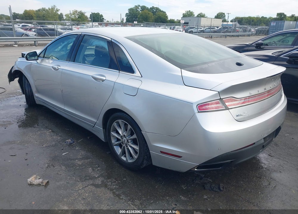 2015 LINCOLN MKZ VIN: 3LN6L2J97FR604269