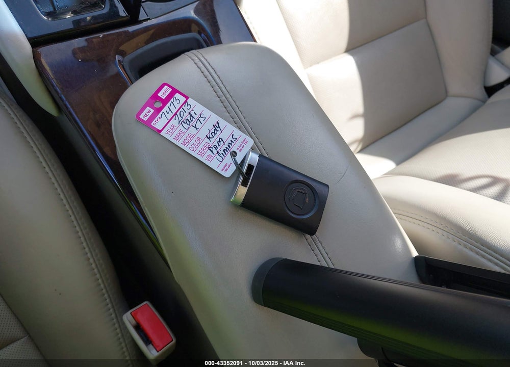 2013 CADILLAC XTS VIN: 2G61U5S36D9181939