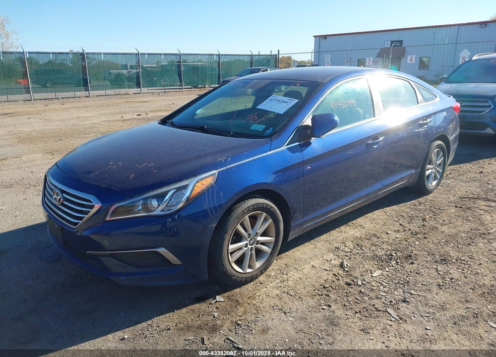 2016 HYUNDAI SONATA SE VIN: 5NPE24AF9GH339556