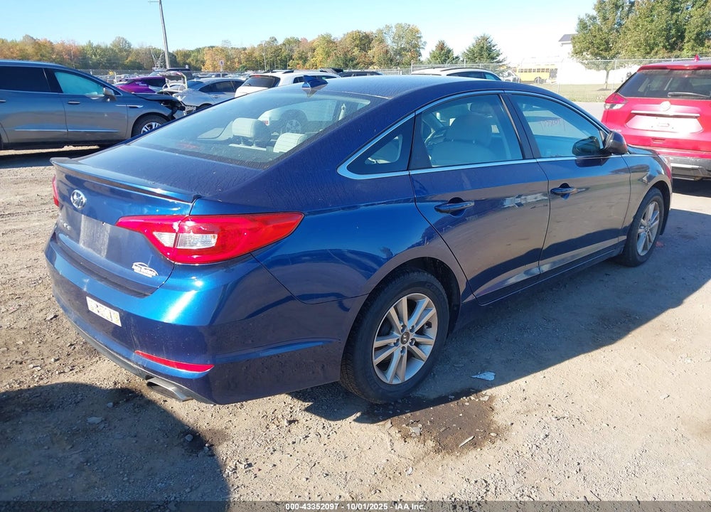 2016 HYUNDAI SONATA SE VIN: 5NPE24AF9GH339556