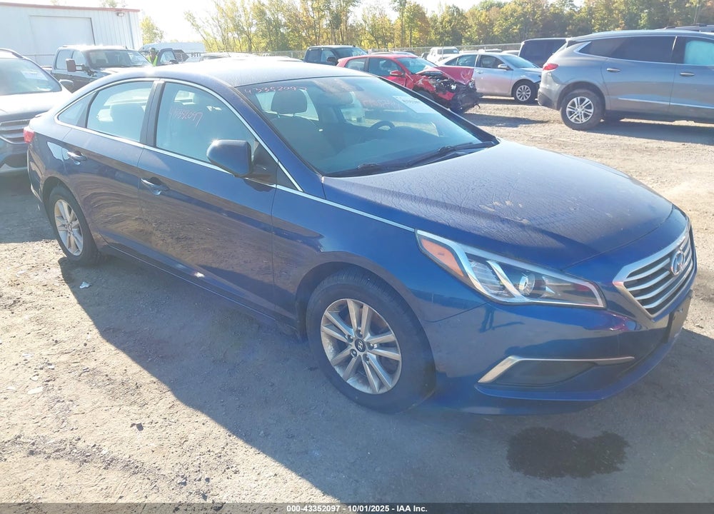 2016 HYUNDAI SONATA SE VIN: 5NPE24AF9GH339556