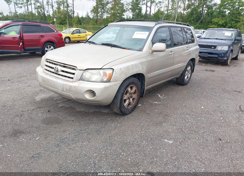 2005 TOYOTA HIGHLANDER VIN: JTEDP21A250083952