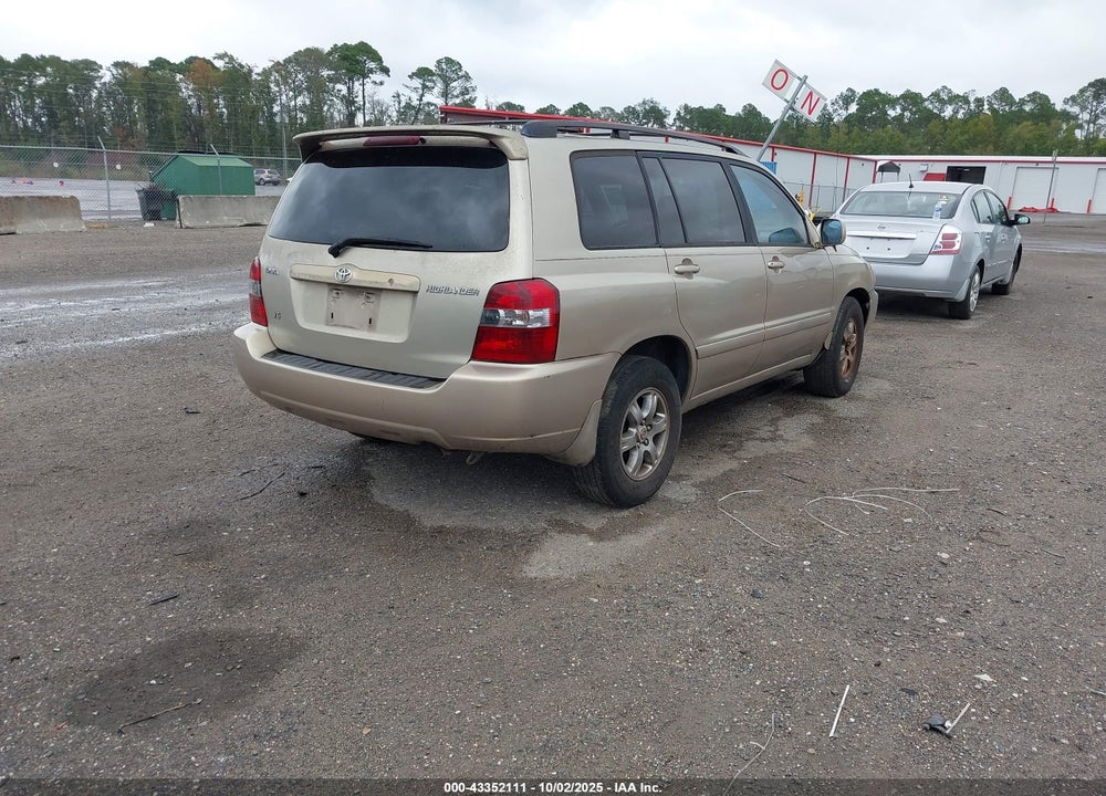 2005 TOYOTA HIGHLANDER VIN: JTEDP21A250083952