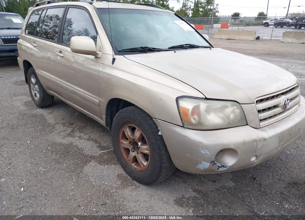 2005 TOYOTA HIGHLANDER VIN: JTEDP21A250083952