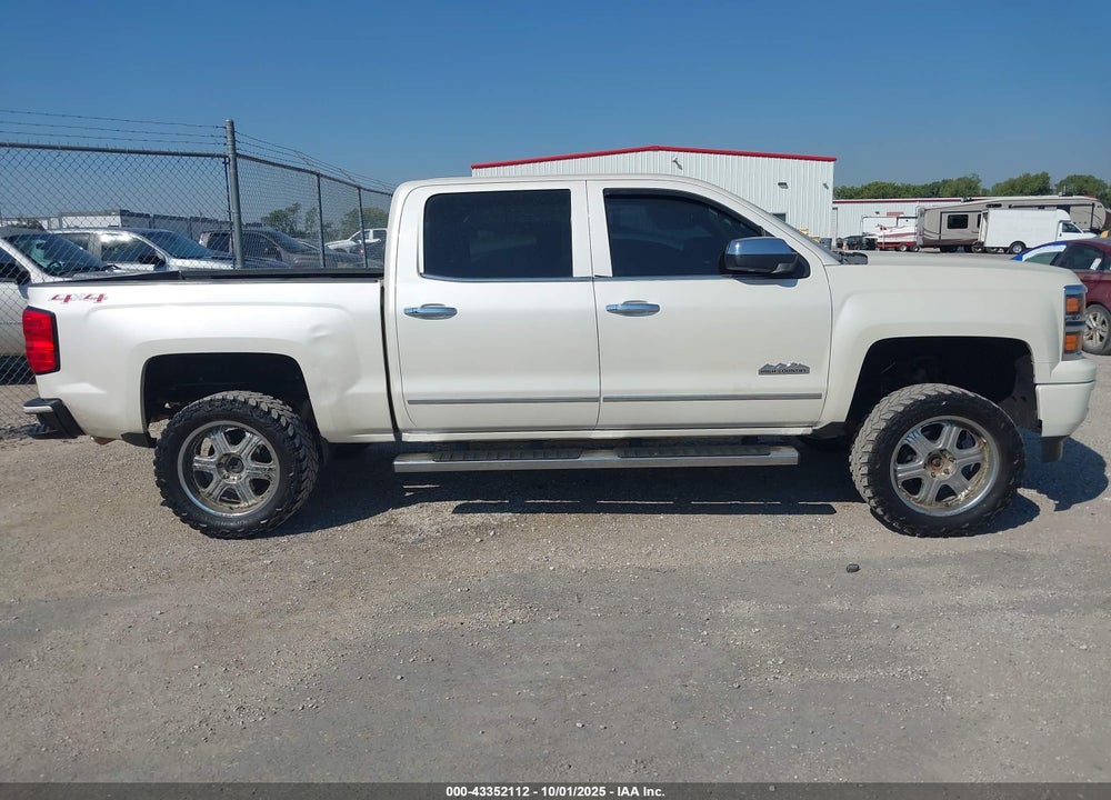2015 CHEVROLET SILVERADO 1500 HIGH COUNTRY VIN: 3GCUKTEJ3FG267054