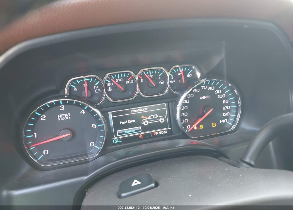 2015 CHEVROLET SILVERADO 1500 HIGH COUNTRY VIN: 3GCUKTEJ3FG267054